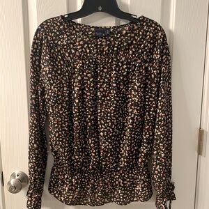 🌸 Kaari Blue - Women’s Peasant Blouse - Size Small 🌸